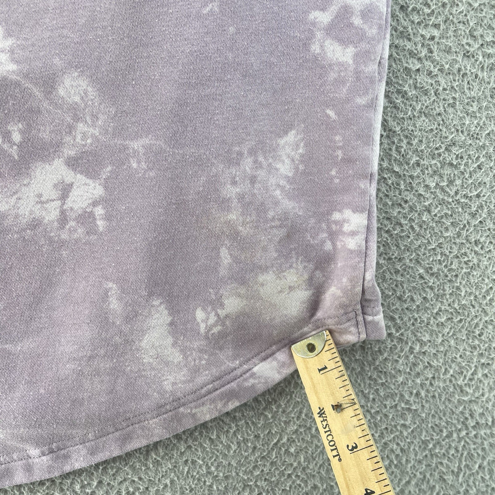 Under Armour Project Rock Hoodie Men Large Purple Sleeveless Tye Dye Streetwear* thumbnail 13