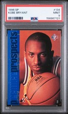 KOBE BRYANT 1996 UPPER DECK SP ROOKIE RC #134 PSA 9 MINT! LAKERS MVP! #156867121