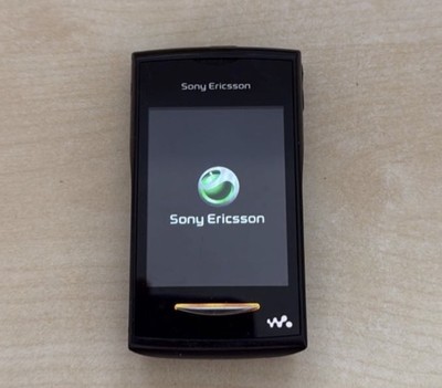 Sony Ericsson Yendo W150i Schwarz Händler, Geprüft, Garantie, Volle Funktion