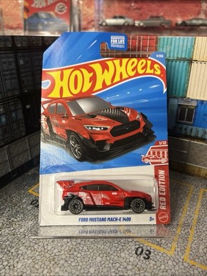 Hot Wheels Ford Mustang Mach-E 1400 Target Exclusive Red Edition New For 2026