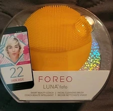 Foreo Luna FoFo Smart Beauty Facial Cleansing Brush - Sunflower Yellow