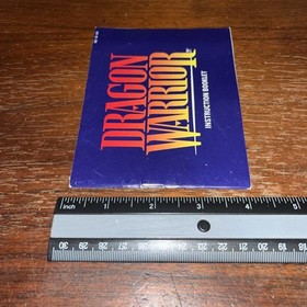 Manual Only For Dragon Warrior NES - No Game - Manual Only - Used Shape