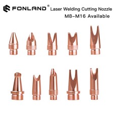 Hand-held Laser Welding Cutting Nozzles M8-16 Series for Laser Welding Machine