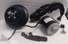 Razor E100 Electric Scooter Motor 24V Tire Assembly kit 3 NO BATTERIES