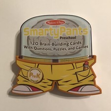 Melissa  Doug Smarty Pants Preschool 120 Brain-Building Cards With Questions