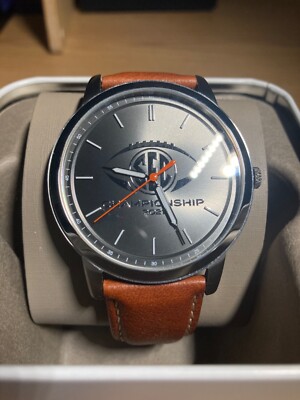 Men's SEC Championship 2021 Fossil watch, Genuine leather strap