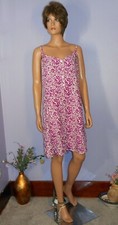 Cute, New With Tags “The Gap” Raspberry Abst Floral Smocked Sundress, XL
