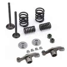 Engine Intake Exhaust Valves & Rocker Arm For Honda XR100R XR80R 1986-2003 CRF