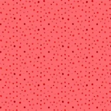 From The Heart By Clothworks - Coral Dots  #Y3361-40