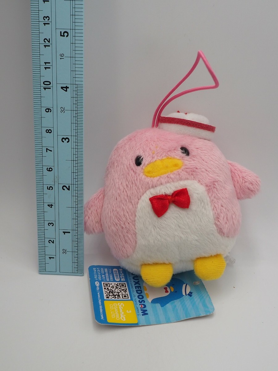 Tuxedo sam Pink A1512 Sanrio Furyu 2013 Strap Mascot 3.5