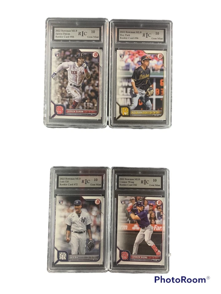 2022 Bowman Baseball -- YOU PICK - Graded Rookie Card by R1C 10 Gm Mint - Image 2 of 4