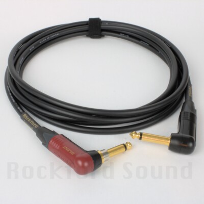 Canare GS-6 Studio Guitar Cable, 8 foot, Silent Right to Right