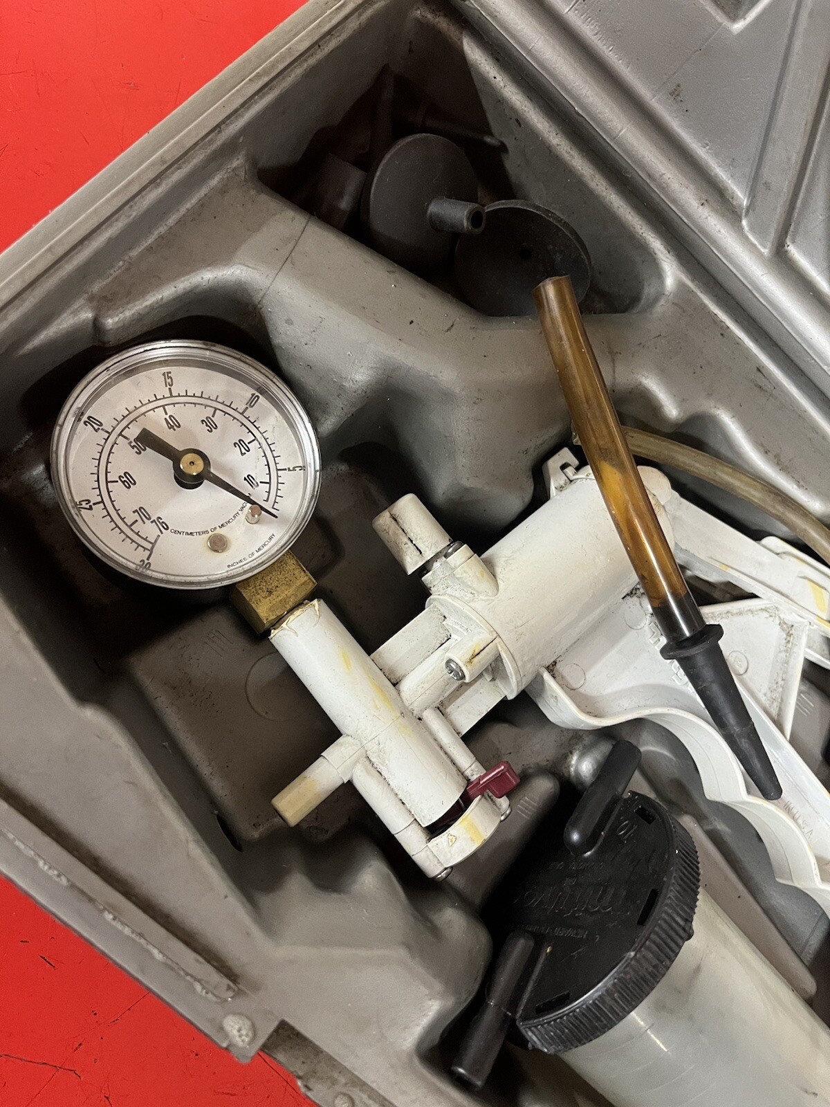 SILVERLINE MITYVAC Automotive Vacuum Pump Kit eBay