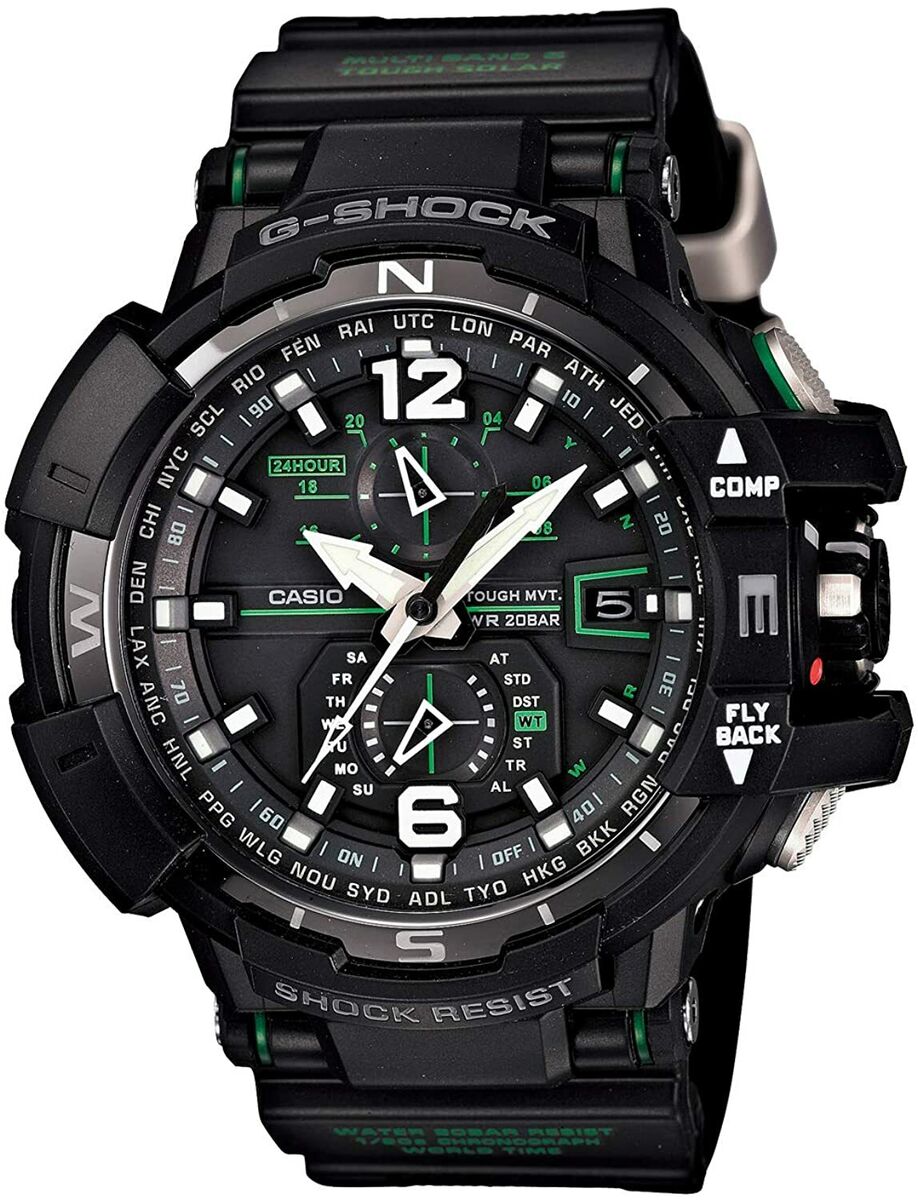 CASIO G-shock GW-A1100-1A3JF Sky Cockpit Gravitymaster Black CASIO G-shock GW-A1100-1A3JF Sky Cockpit Gravitymaster Black