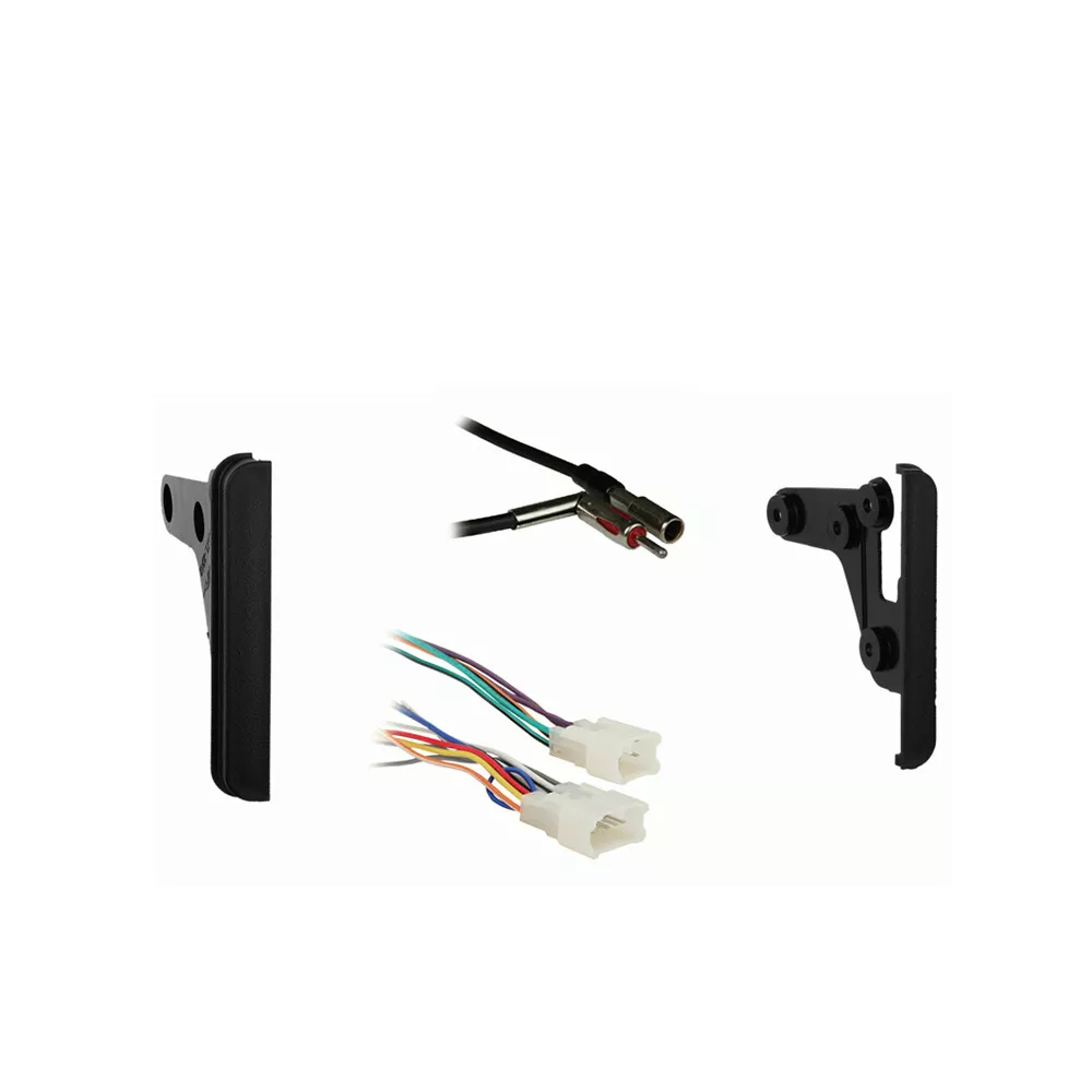 2005 toyota matrix double outlet din dash kit