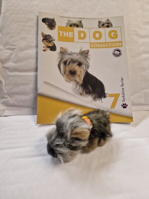 ORIGINAL THE DOG ARTLIST COLLECTION - YORKSHIRE TERRIER PLÜSCHTIER STOFFTIER + MAGAZIN