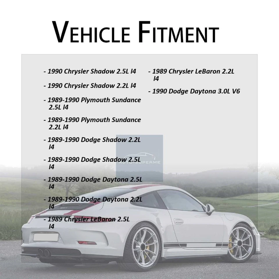 Kit manguera freno delantero trasero línea Dorman 4 piezas para Dodge Shadow 1989-1990 2,5 L Foto 2 de 4