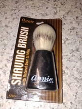 New Annie Shaving Brush With Natural Boar Bristler New In Package Beards Shaving