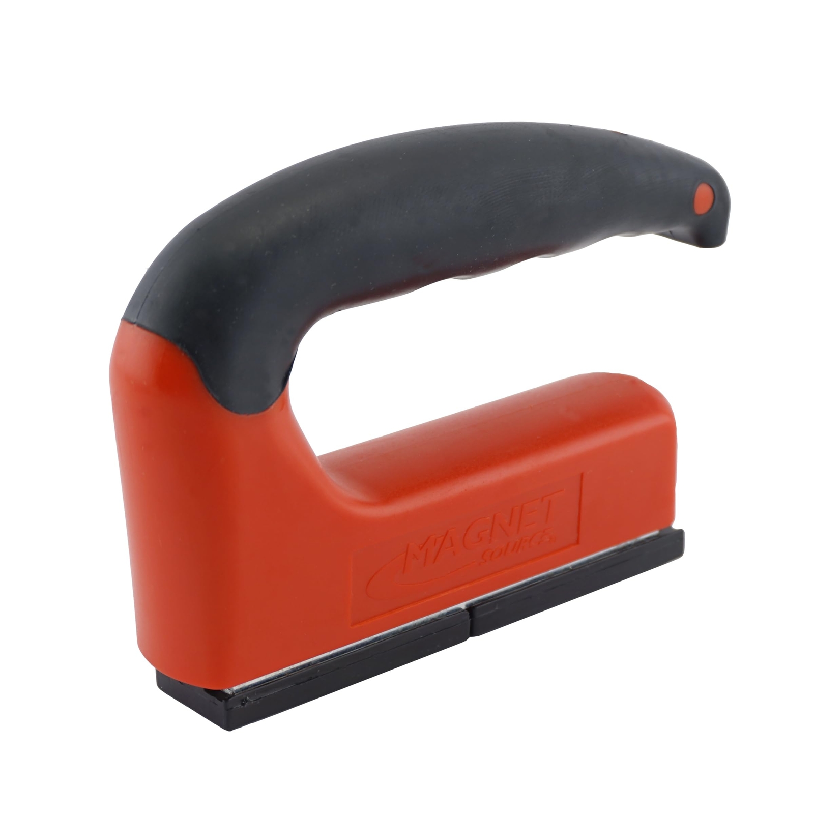 Strong Magnet with Ergonomic Handle - 100 lb Pull Force, Red, 07501