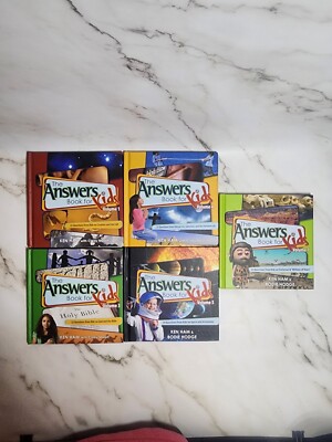 The Answer Book For Kids Set Vol 1, 3, 4, 5, 7