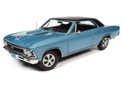 CHEVROLET Chevelle SS 396 - 1966 - bluemetallic - Auto World 1:18
