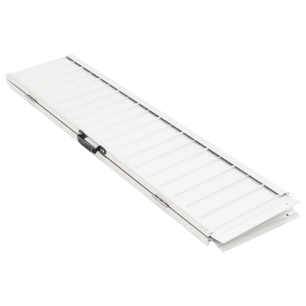 2/3/4/5/6FT Folding Aluminum Wheelchair Ramp Disabled Mobility Aid