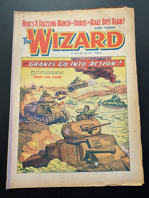 Wizard Comic No 1861, October 14th 1961, D.C. Thomson, FREE UK POSTAGE