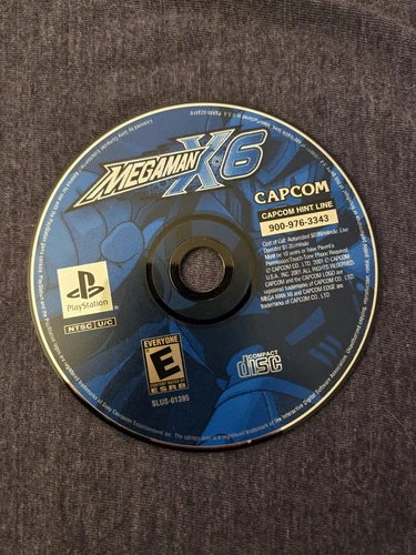 Megaman X 6 PlayStation 1 (Loose Disc)