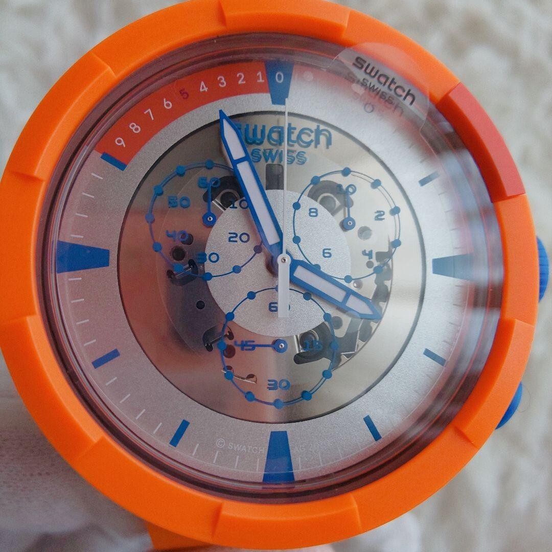 Swatch NASA Space Collection Orange Color Quartz Strap Swatch NASA Space Collection Orange Color Quartz Strap
