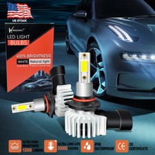 Fit For Toyota RAV4 2013-2015 LED Headlight Bulbs 9005/HB3 Super Bright 300W