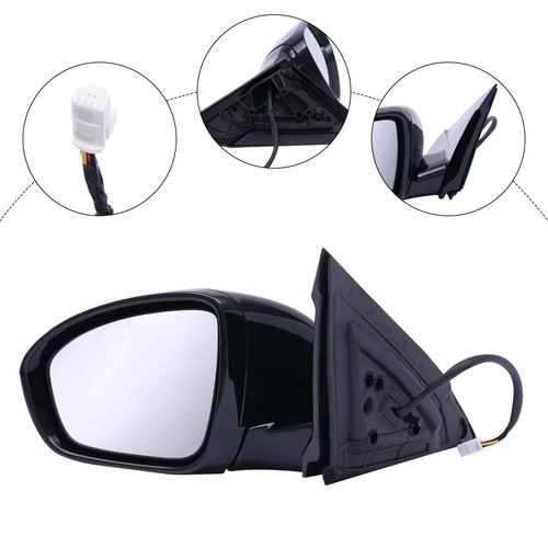 For 2019 2020 2021 Nissan Altima Front Mirror Left Driver Side Replacement New - Foto 15 di 17