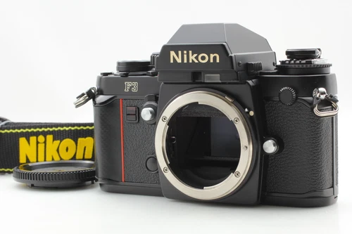 Video [Near MINT] Nikon F3 Eye Level Black 35mm SLR Film Camera Body From JAPAN