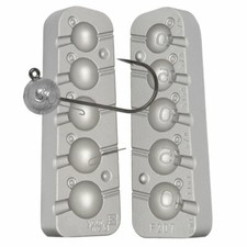  Ball head Jig mould Predator  ideal for bass conger ling uses VMC 7161+5150
