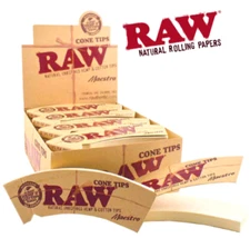 RAW Maestro Cone Tips Rolling Paper Pre Rolled 24 Tips of 32 Per Booklet