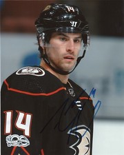 Anaheim Ducks Adam Henrique Autographed Signed 8x10 Photo COA #4