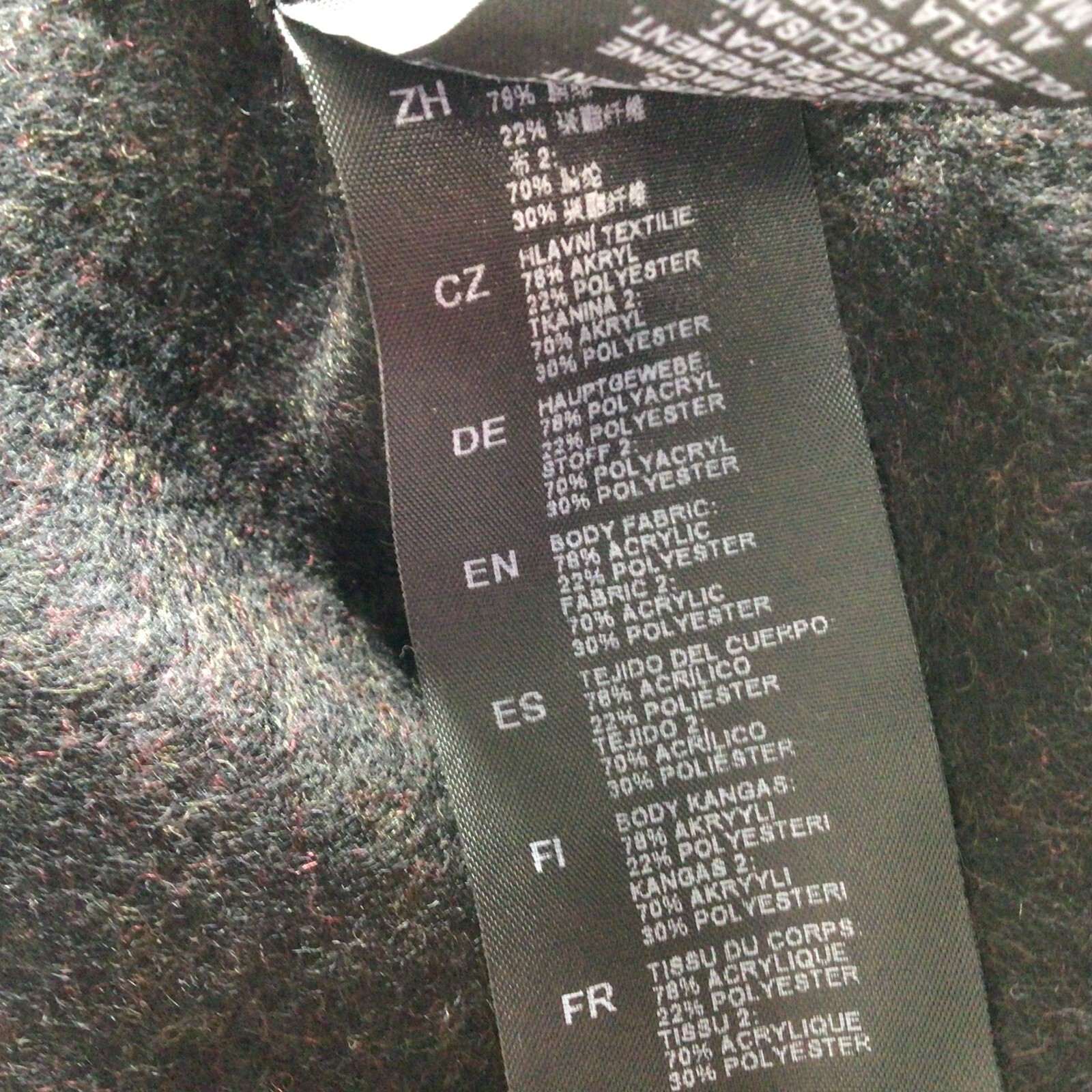 Kuhl Jacket Men&rsquo;s Large Black Interceptr Quarter Zip Performance Fleece Pullover