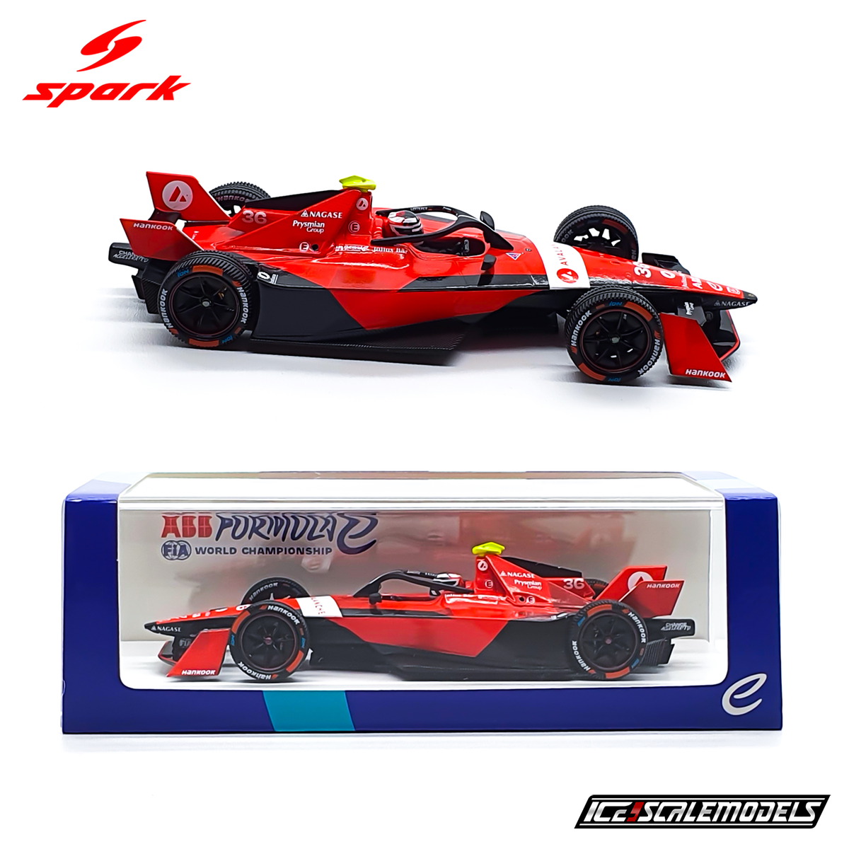AvalancheFormulaE1:43André Lotterer2023 ☆ Spark 1/43 Avalanche Andretti Formula E 2023 Formula E