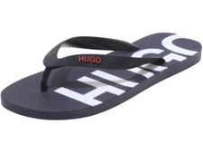 Hugo Boss Men's Onfire Flip Flops Sandals Dark Blue