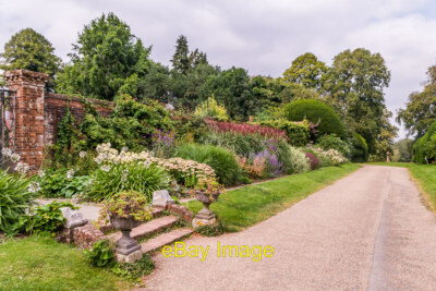 Photo 12x8 The Autumn Border The Autumn Border alongside the main drive in c2021