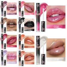 1Pc Womens Sparkly Dazzling Lip Gloss Lip Glaze Halloween Makeup Lip Stain