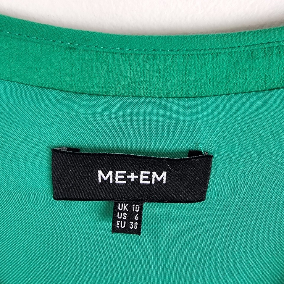 Me + Em Dress Green Size 10 eBay
