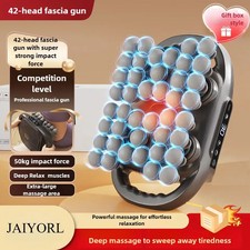 42 Head Massage Gun Set, Deep Tissue Percussion Massager, Electric Massage Tools