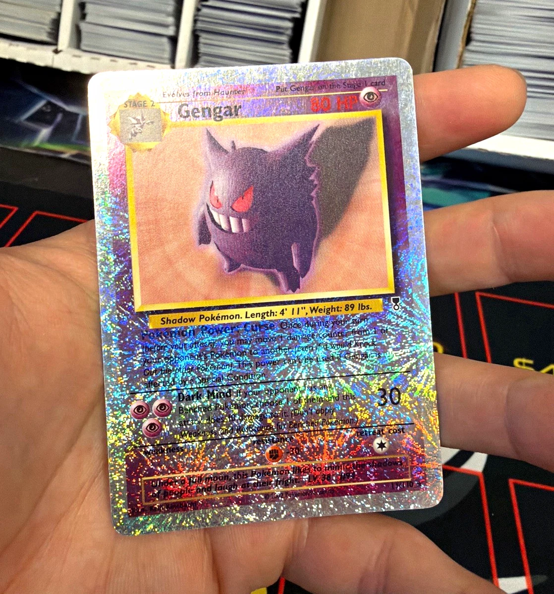 Gengar Pokémon TCG Legendary Collection Individual Collectible