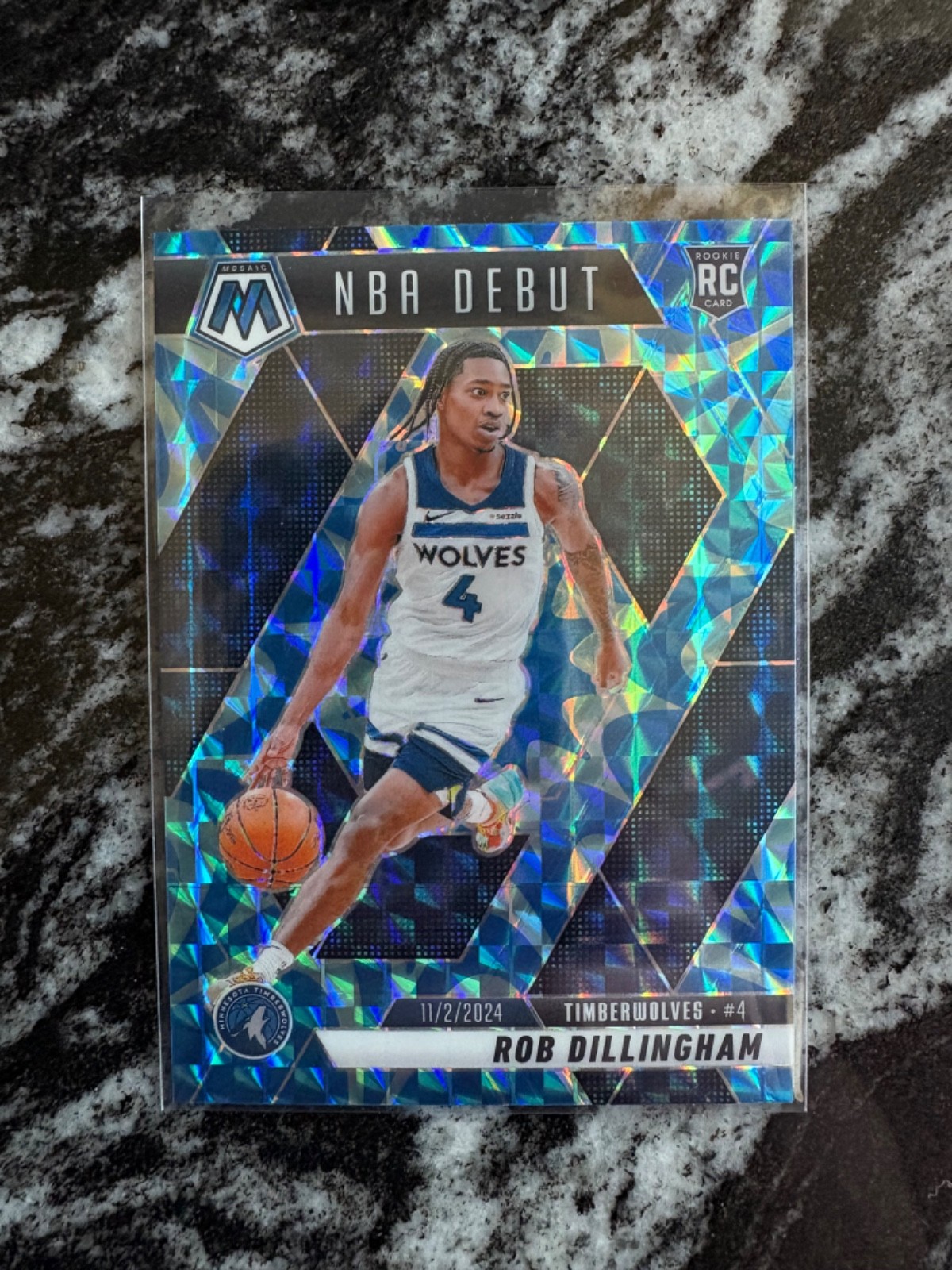 2024-25 Panini Mosaic Basketball- Reactive Blue Mosaic Prizm - Complete Your Set