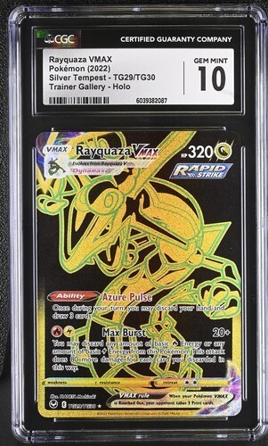 pokemon time レックウザ Pokémon TCG Rayquaza VMAX SWSH12: Silver Tempest Trainer