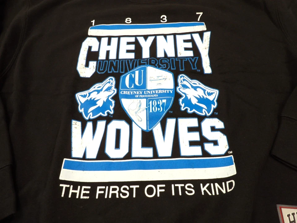 SUDADERAS MITCHELL & NESS NCAA CHEYNEY UNIVERSITY WOLVES TALLA XL Foto 2 de 4