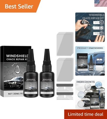 Multi-Scenario Windshield Repair Solution - Fast, Easy, & Weather-Resistant