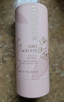 Vegamour GRO AGELESS Anti-Gray Hair Serum 1oz Sealed Box- FREE FAST SHIPPING!