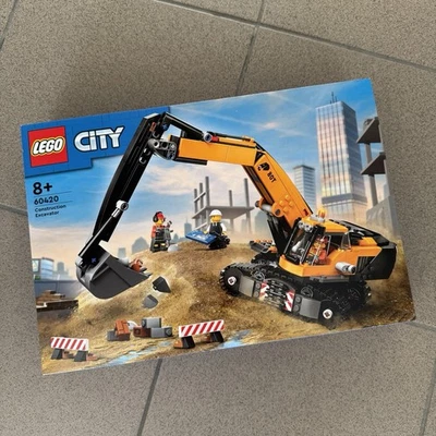 LEGO City Construction Excavator Raupenbagger 60420 NEU OVP - Bild 1 von 2