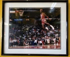 Michael Jordan Signed 16x20 Photo Gatorade Dunk UDA Upper Deck COA Auto